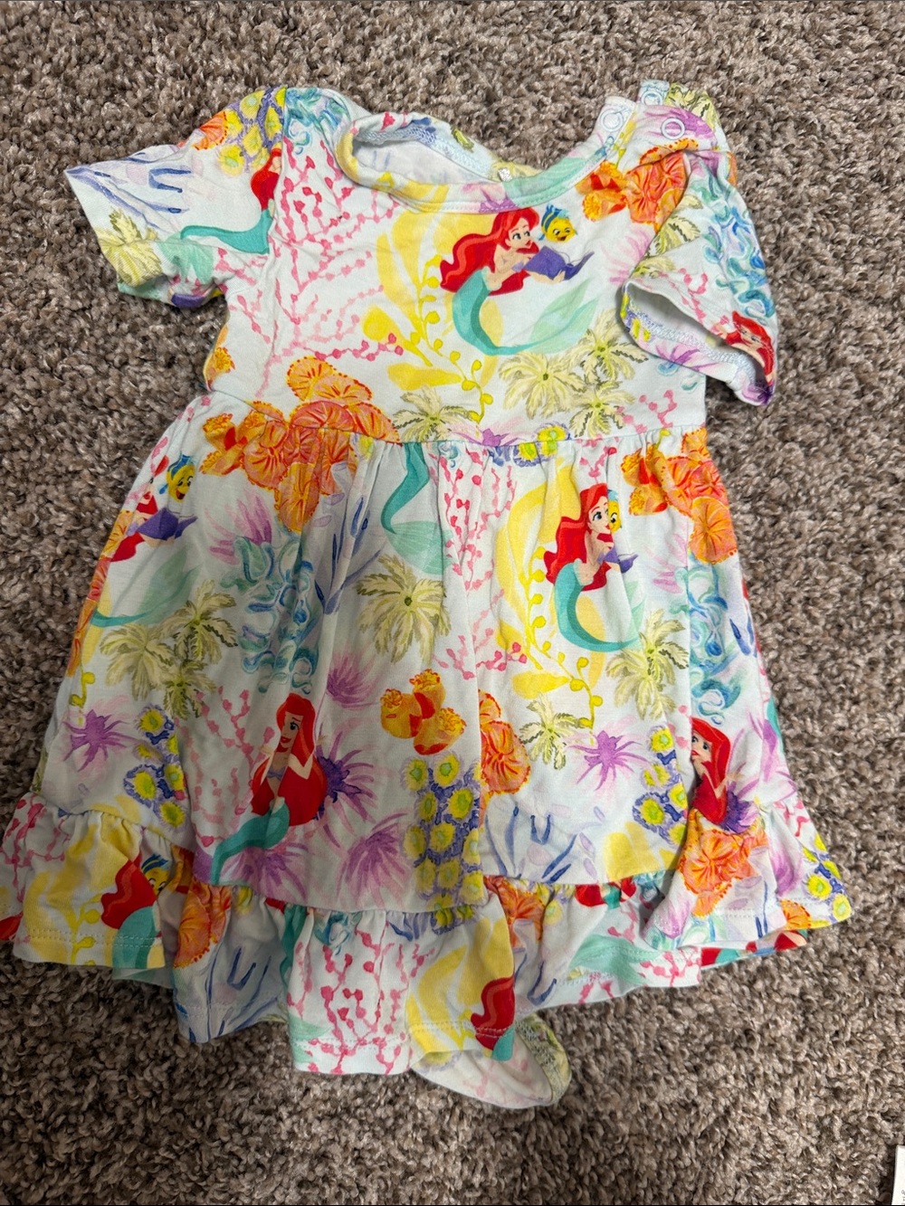 Posh peanut little mermaid dress 6-12 month